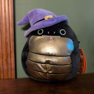 NWT 8” Squishmallows Fabi The Halloween Snake